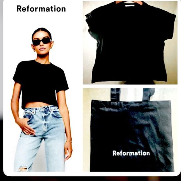 Reformation Tops - Reformation set of tote solid top retail is triple the price